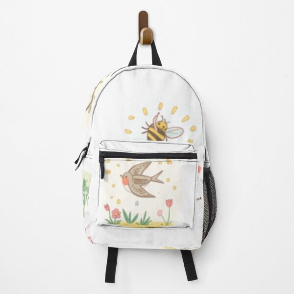 Item preview, Cute Watercolor Spring Butterfly and Bumble Bee Sticker Set designed and sold by PastelPetalsCo.