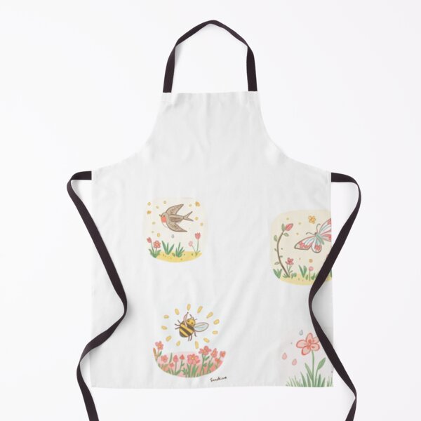 Item preview, Cute Watercolor Spring Butterfly and Bumble Bee Sticker Set designed and sold by PastelPetalsCo.
