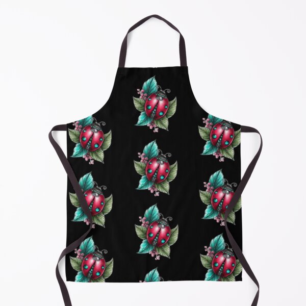 Item preview, Ladybug on Colorful Leaves designed and sold by hrendika.