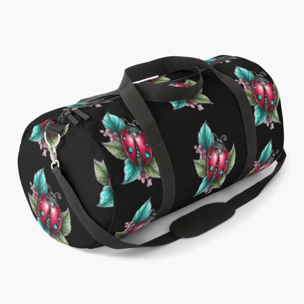 Item preview, Ladybug on Colorful Leaves designed and sold by hrendika.