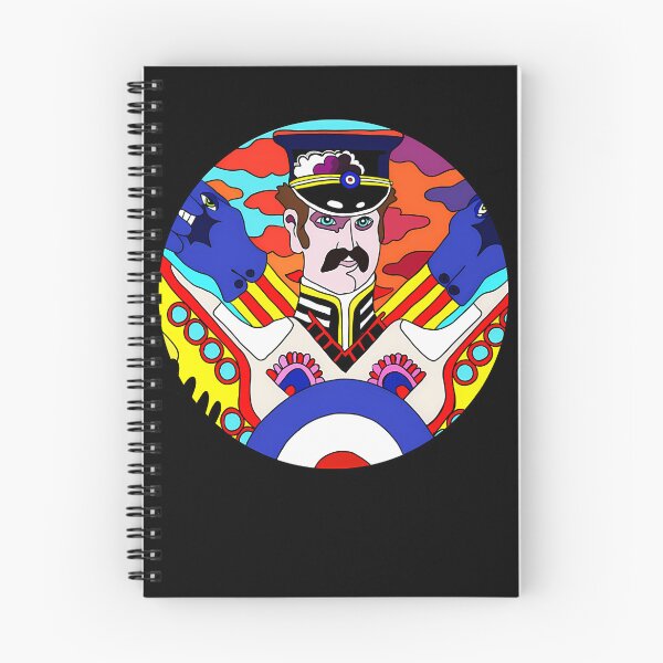 Item preview, Sergeant Psychedelic Circular Pop Art Character designed and sold by Beingnewyou.