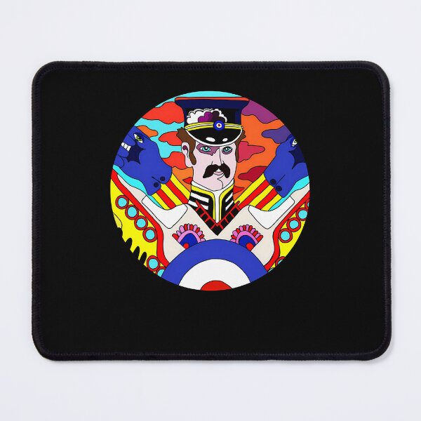 Item preview, Sergeant Psychedelic Circular Pop Art Character designed and sold by Beingnewyou.