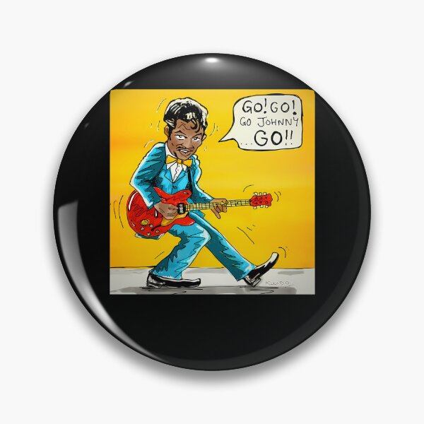Item preview, Rock and Roll Guitarist Duck Walk Cartoon designed and sold by Beingnewyou.