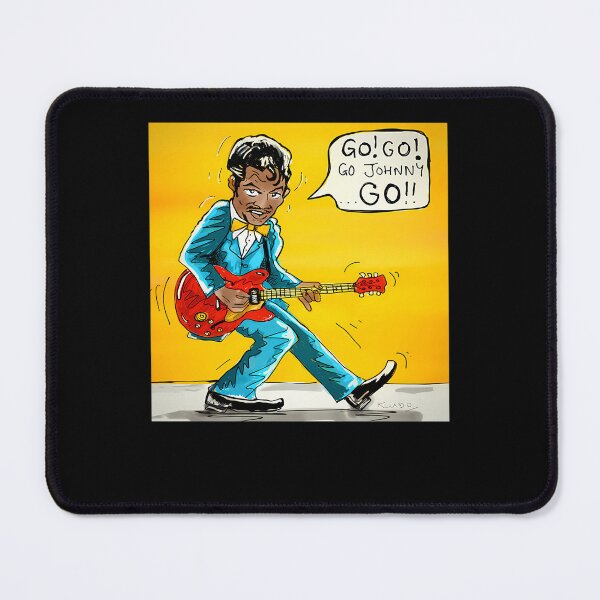 Item preview, Rock and Roll Guitarist Duck Walk Cartoon designed and sold by Beingnewyou.