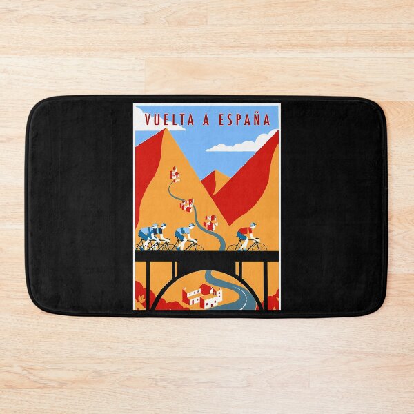 Item preview, Vuelta  A  Espana  Vintage Bicycle Racing Print  designed and sold by Harrisonst.
