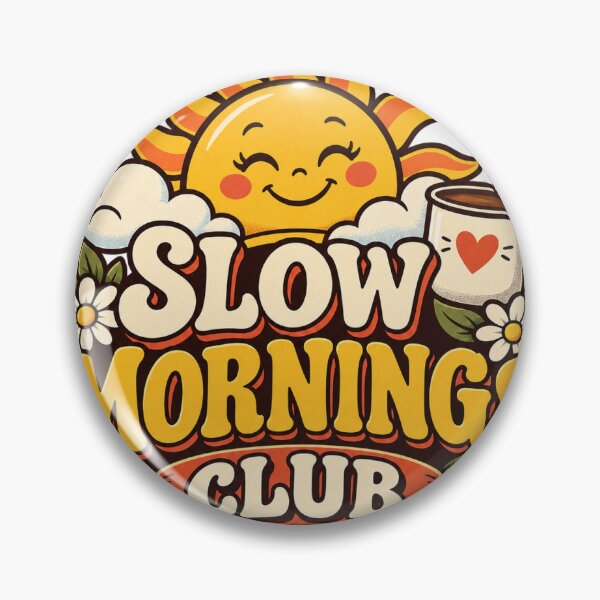 Item preview, Slow Mornings Club Retro Coffee designed and sold by S06PMarketing.