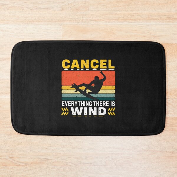 Item preview, Cancel Everything There Is Wind Windsurfer Retro Graphic designed and sold by hurychshomonj.