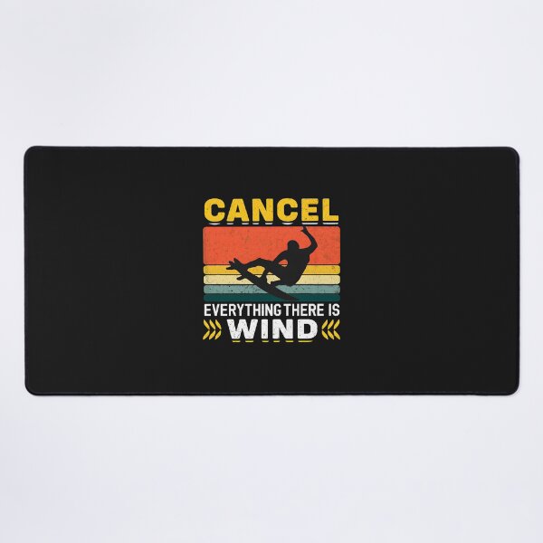 Item preview, Cancel Everything There Is Wind Windsurfer Retro Graphic designed and sold by hurychshomonj.