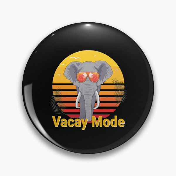 Item preview, Elephant Vacay Mode Sunset Sunglasses  designed and sold by AlviaAlcedoArt.