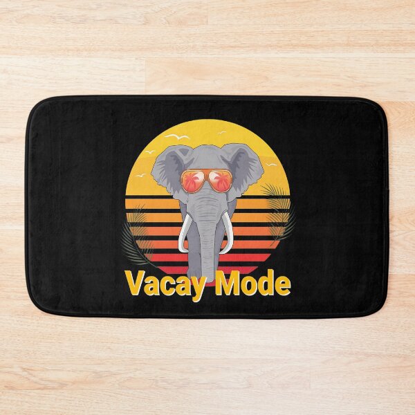 Item preview, Elephant Vacay Mode Sunset Sunglasses  designed and sold by AlviaAlcedoArt.