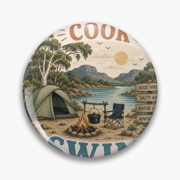 Item preview, Camp Cook Swim Repeat Australian Camping Adventure designed and sold by CartRex.