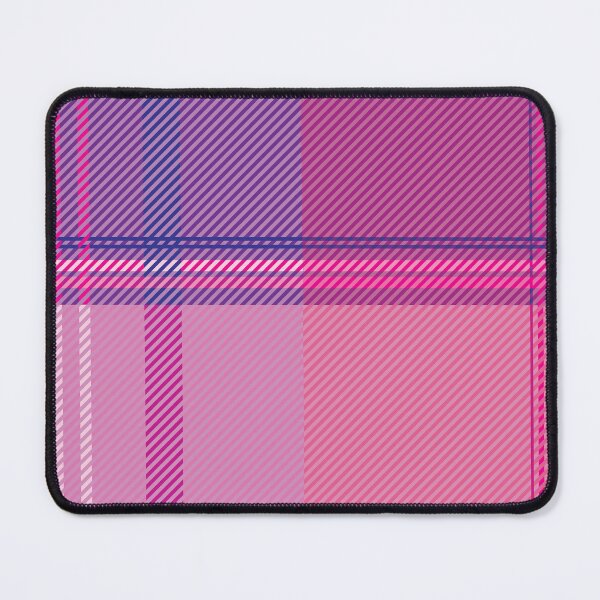 Item preview, Bold Pink and Indigo Tartan Plaid Pattern designed and sold by Momoko-Hikaru.