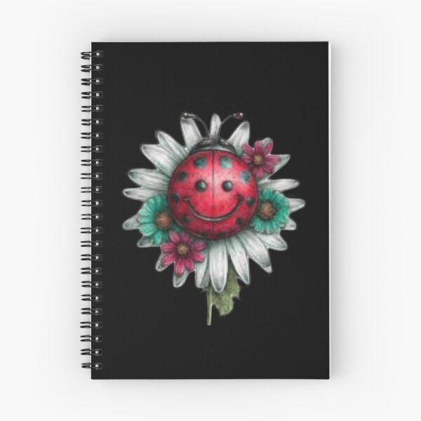 Item preview, Smiling Ladybug on Daisy designed and sold by hrendika.