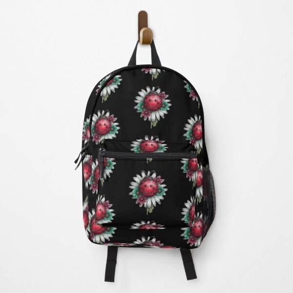 Item preview, Smiling Ladybug on Daisy designed and sold by hrendika.