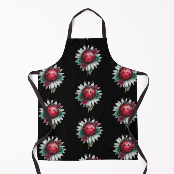 Item preview, Smiling Ladybug on Daisy designed and sold by hrendika.