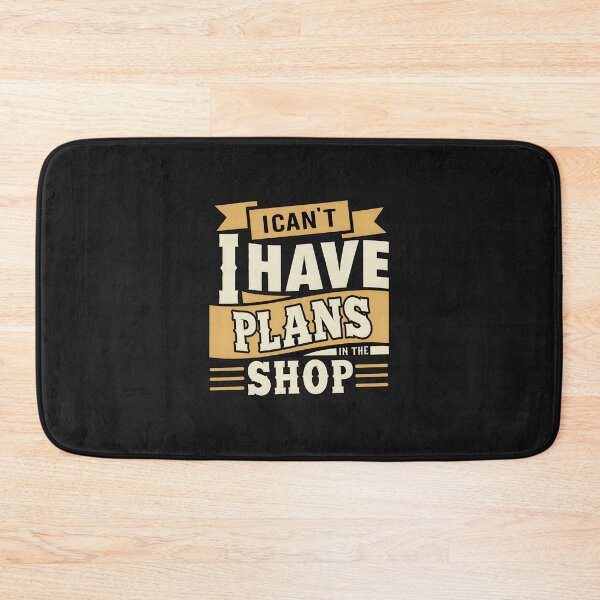 Item preview, Can't Have Plans In The Shop Retro Text Design designed and sold by Mailinh123.