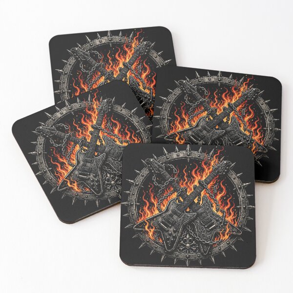 Item preview, Flaming Electric Guitars designed and sold by Rama KLK.