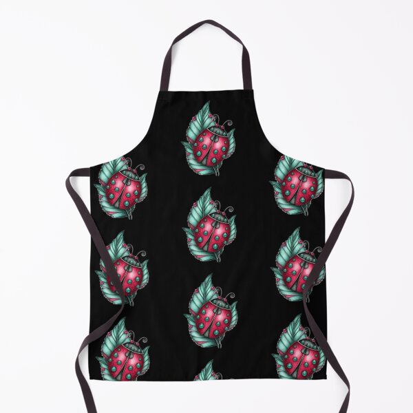 Item preview, Ladybug on Teal Leaves designed and sold by hrendika.