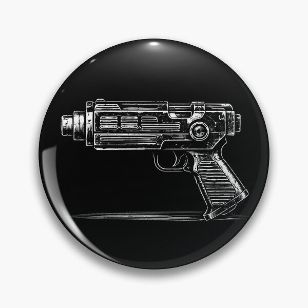 Item preview, Cosmic Blaster - Retro Sci-Fi Sidearm designed and sold by Quantum Fashion.