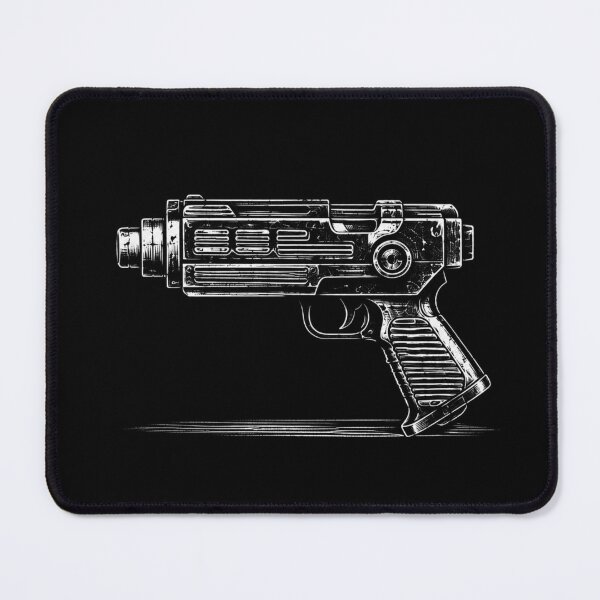 Item preview, Cosmic Blaster - Retro Sci-Fi Sidearm designed and sold by Quantum Fashion.