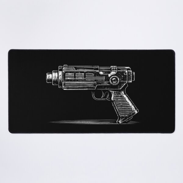 Item preview, Cosmic Blaster - Retro Sci-Fi Sidearm designed and sold by Quantum Fashion.