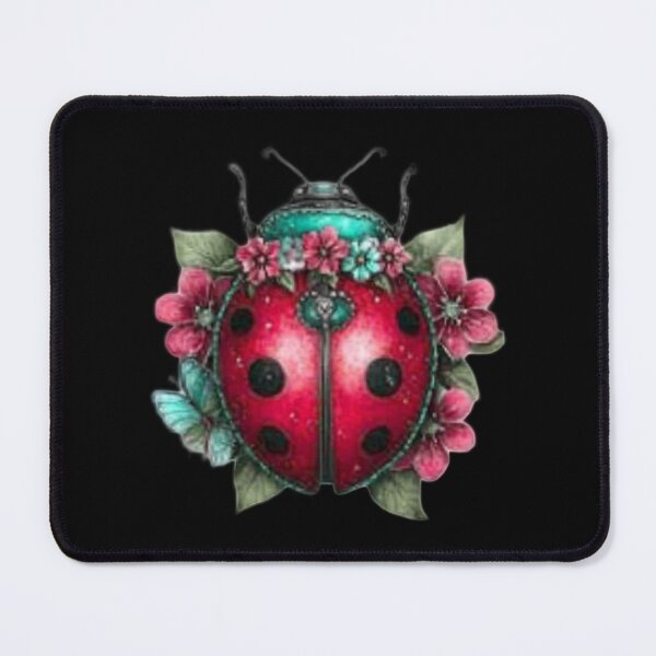 Item preview, Floral Adorned Ladybug designed and sold by hrendika.