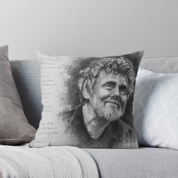 Item preview, Glen Hansard "Falling Slowly Lyric design" Tribute Portrait Print designed and sold by ConorKeeganArt.