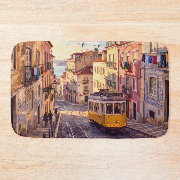 Item preview, Alfama Lisbon designed and sold by RedPeaStudio.