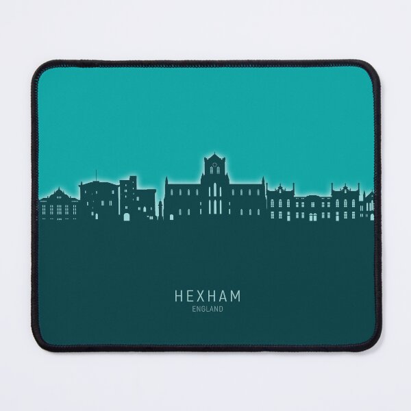 Item preview, Hexham England Skyline designed and sold by ArtPrints.