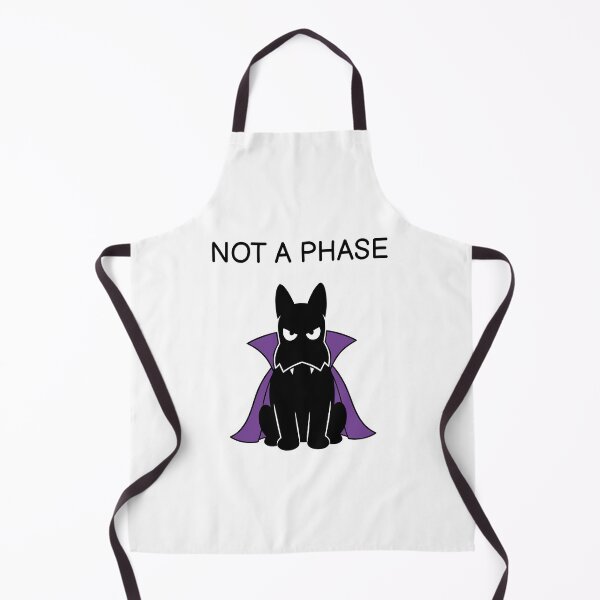 Item preview, Not A Phase funny scottie dog halloween designed and sold by FUEGO & NOX.