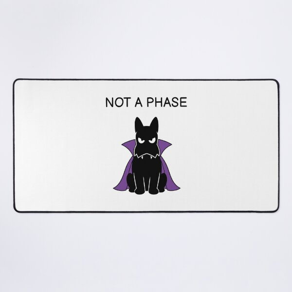 Item preview, Not A Phase funny scottie dog halloween designed and sold by FUEGO & NOX.