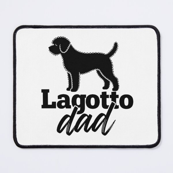Item preview, Lagotto Romagnolo Dog Dad Sticker – Cute Breed Graphic designed and sold by Benjipawprints.