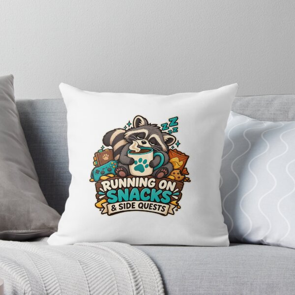 Item preview, Running on Snacks and Side Quests designed and sold by S06PMarketing.