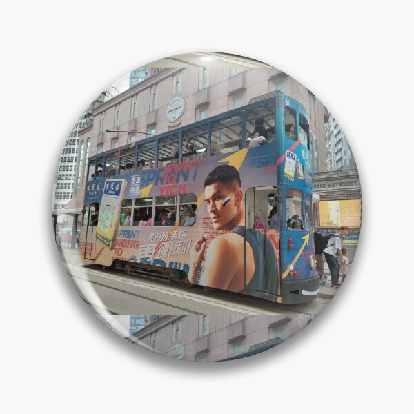 Item preview, Vibrant Double-Decker Ding Ding Tram in Wan Chai, Hong Kong designed and sold by pbchan.