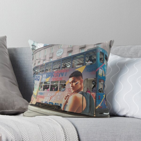 Item preview, Vibrant Double-Decker Ding Ding Tram in Wan Chai, Hong Kong designed and sold by pbchan.