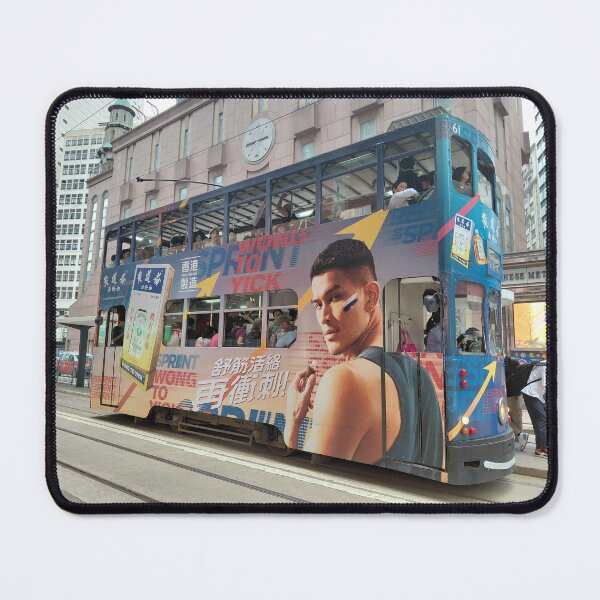 Item preview, Vibrant Double-Decker Ding Ding Tram in Wan Chai, Hong Kong designed and sold by pbchan.