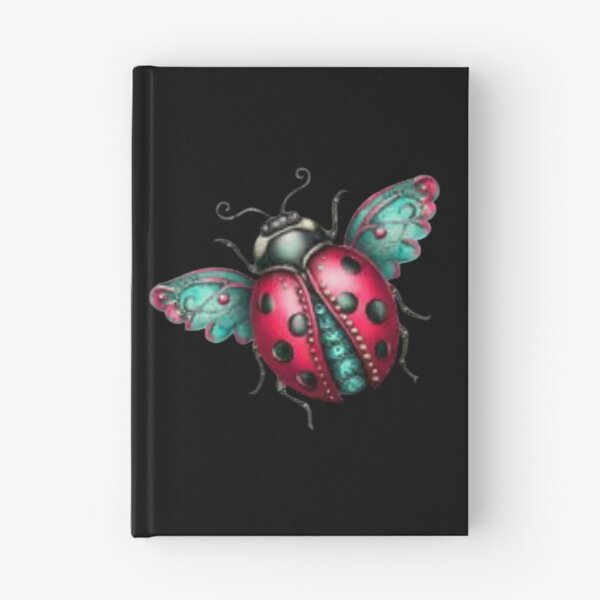 Item preview, Colorful Ladybug with Green Wings designed and sold by hrendika.