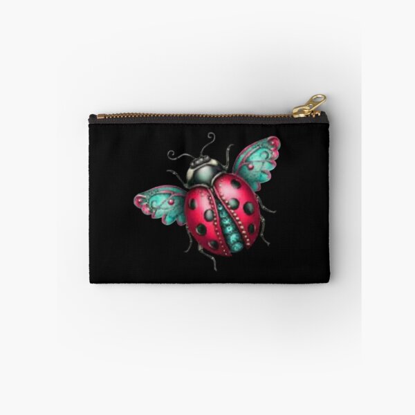 Item preview, Colorful Ladybug with Green Wings designed and sold by hrendika.