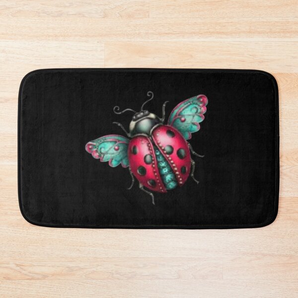 Item preview, Colorful Ladybug with Green Wings designed and sold by hrendika.