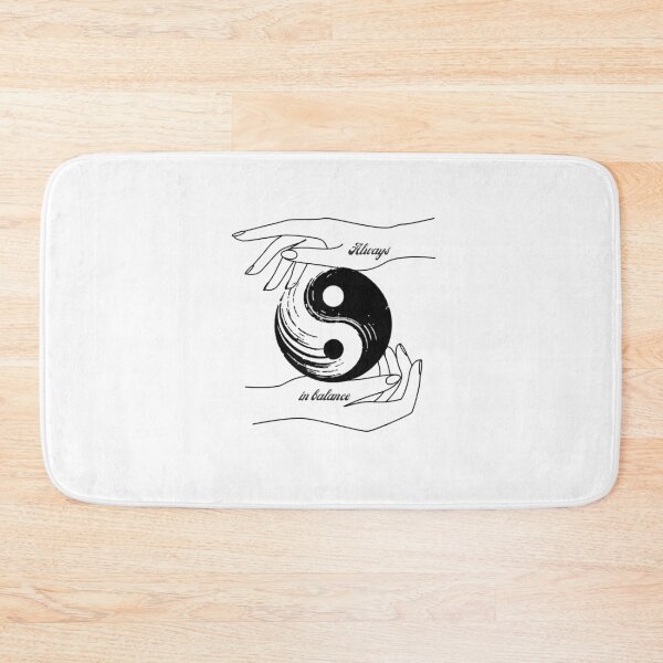 Item preview, Yin Yang – Always in Balance Yoga Meditation  designed and sold by roartusa.