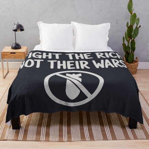 Item preview, Fight The Rich Not Their Wars designed and sold by HowToCanadian.