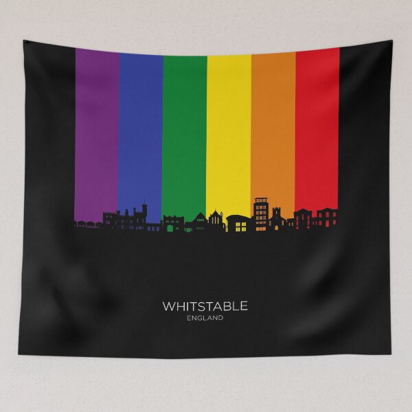 Item preview, Whitstable England Skyline designed and sold by ArtPrints.