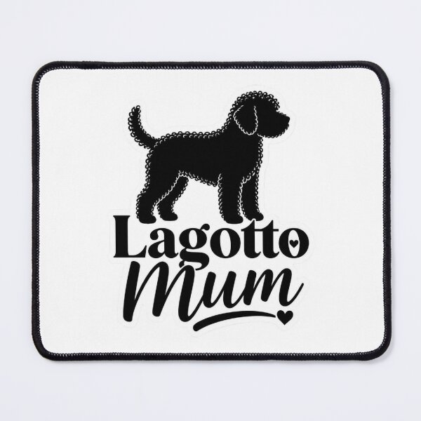 Item preview, Lagotto Romagnolo Mum Dad Sticker – Cute Breed Graphic designed and sold by Benjipawprints.