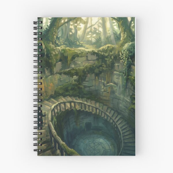Item preview, Quinta da Regaleira - The Initiation Well designed and sold by RedPeaStudio.