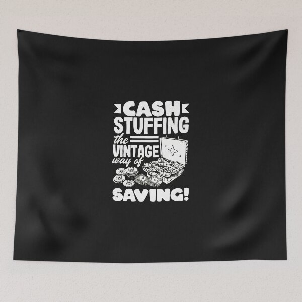 Item preview, Cash Stuffing Vintage Way Saving Money Graphic designed and sold by hurychshomonj.
