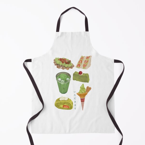 Item preview, Matcha Lover’s Dream – Japanese Green Tea Desserts & Café Food designed and sold by FeedMeLikeUDraw.