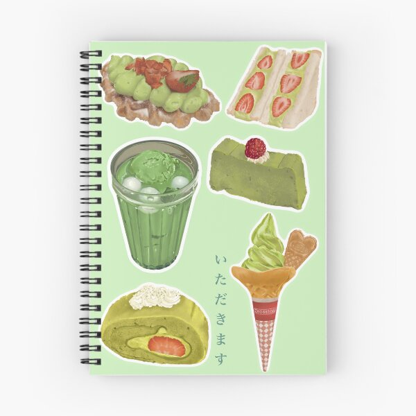 Item preview, Matcha Lover’s Dream – Japanese Green Tea Desserts & Café Food designed and sold by FeedMeLikeUDraw.