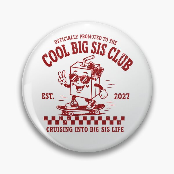 Item preview, Officially Promoted To The Cool Big Sis Club Cruising Into Big Sis Life designed and sold by Muslims_place.
