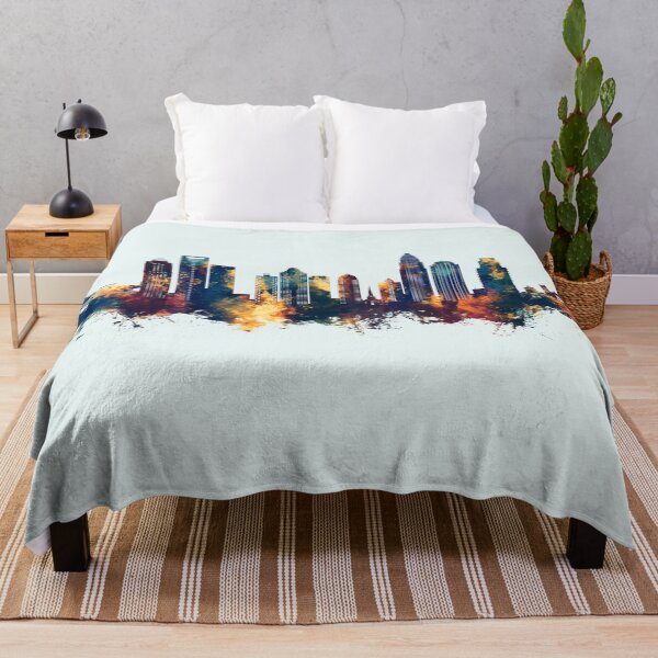 Item preview, Charlotte North Carolina Skyline designed and sold by ArtPrints.