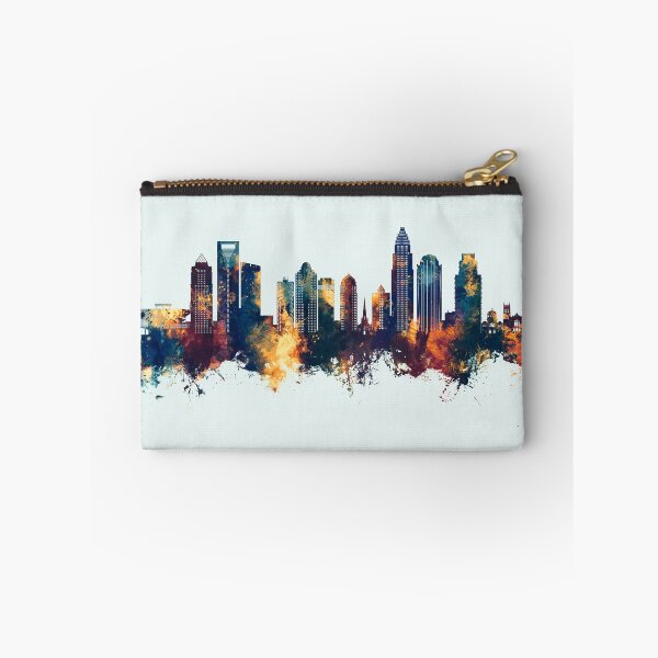 Item preview, Charlotte North Carolina Skyline designed and sold by ArtPrints.